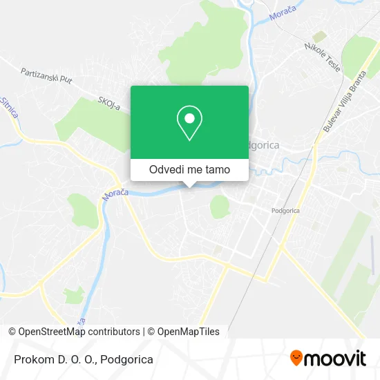 Prokom D. O. O. mapa