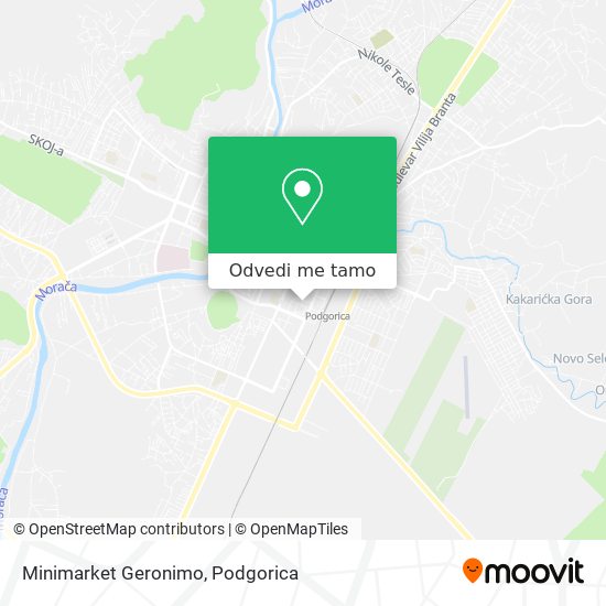 Minimarket Geronimo mapa