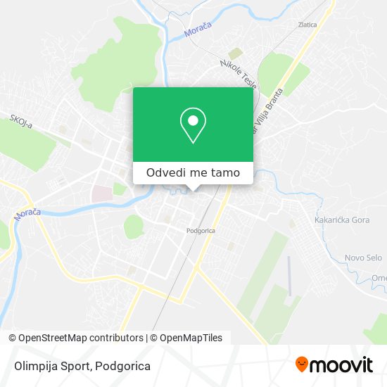 Olimpija Sport mapa