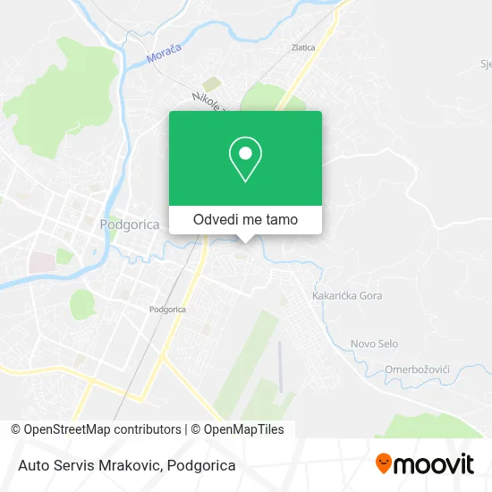 Auto Servis Mrakovic mapa
