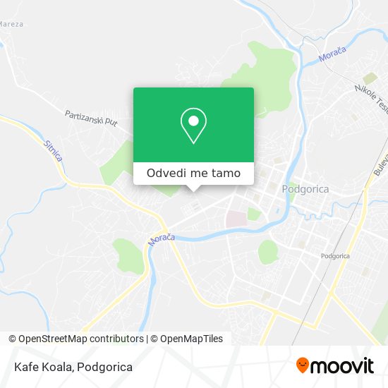 Kafe Koala mapa