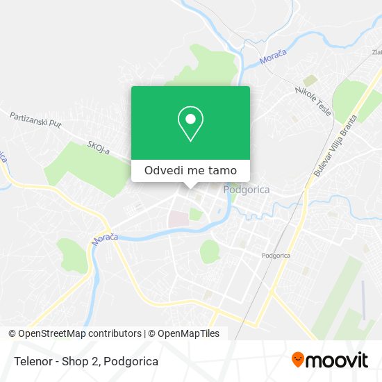 Telenor - Shop 2 mapa