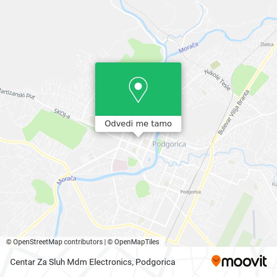 Centar Za Sluh Mdm Electronics mapa