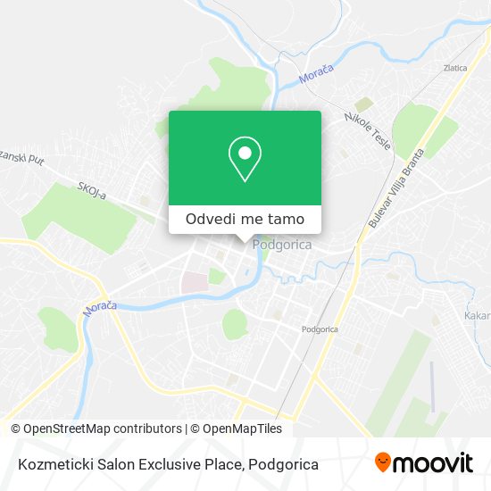 Kozmeticki Salon Exclusive Place mapa