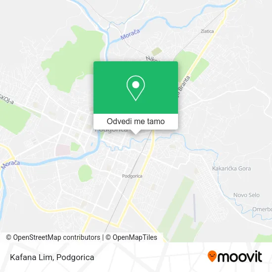 Kafana Lim mapa
