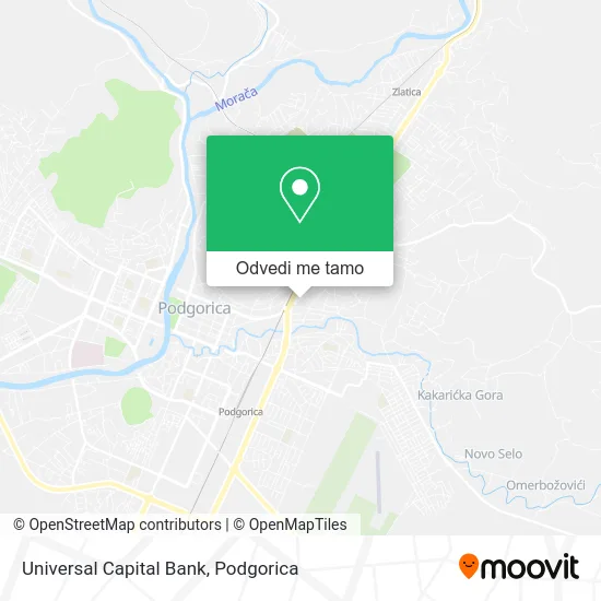Universal Capital Bank mapa
