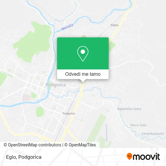 Eglo mapa