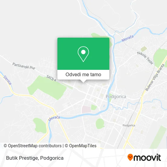 Butik Prestige mapa