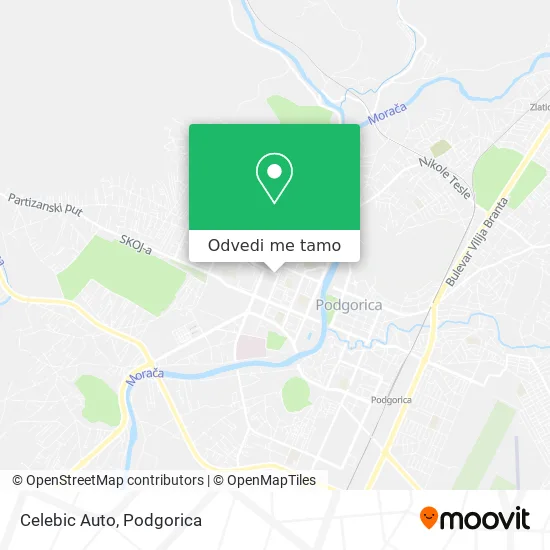 Celebic Auto mapa