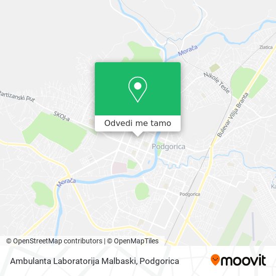 Ambulanta Laboratorija Malbaski mapa