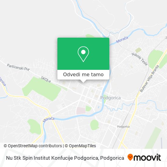 Nu Stk Spin Institut Konfucije Podgorica mapa