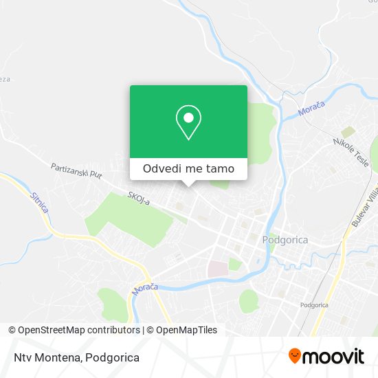 Ntv Montena mapa