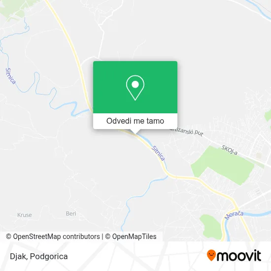 Djak mapa
