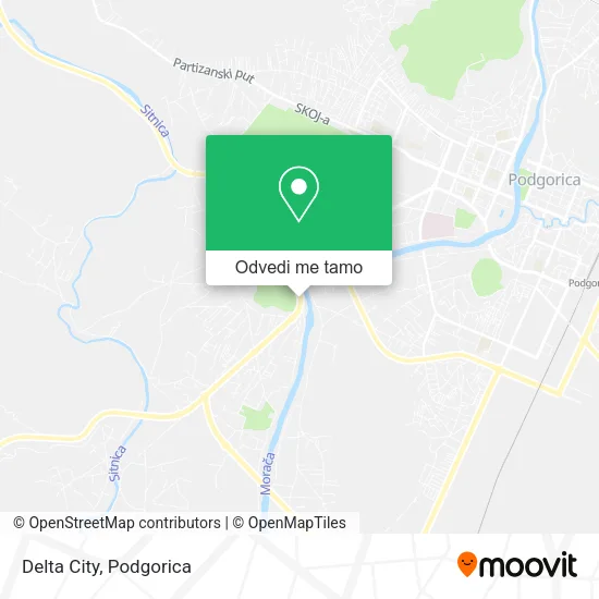 Delta City mapa