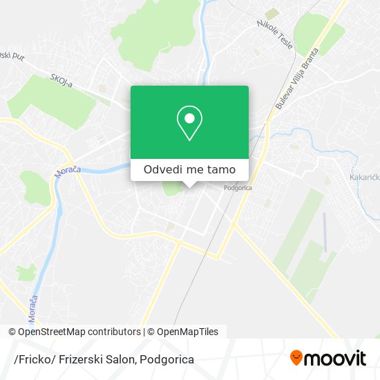 /Fricko/ Frizerski Salon mapa
