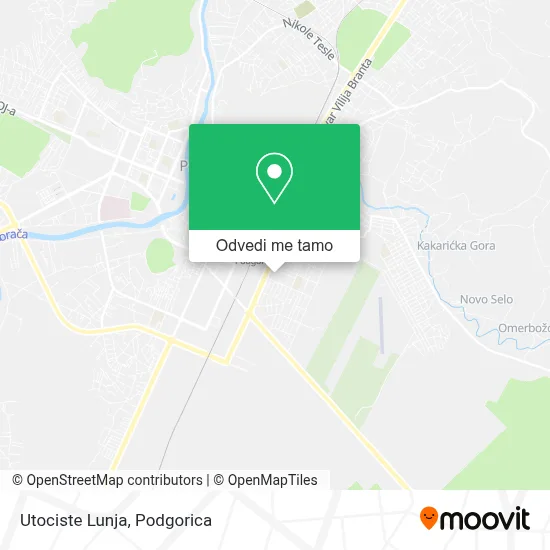 Utociste Lunja mapa