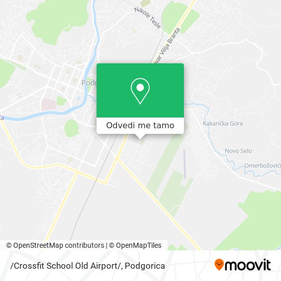 /Crossfit School Old Airport/ mapa