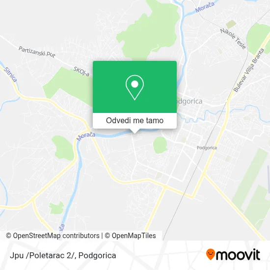 Jpu /Poletarac 2/ mapa