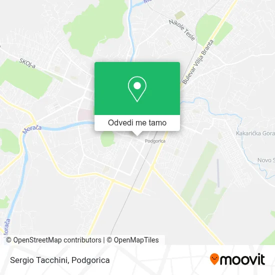 Sergio Tacchini mapa