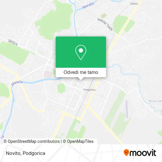 Novito mapa
