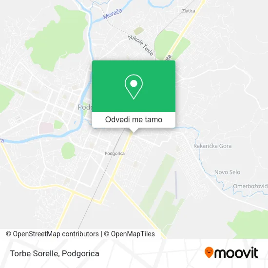 Torbe Sorelle mapa