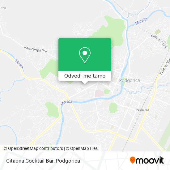 Citaona Cocktail Bar mapa