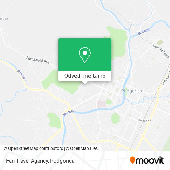 Fan Travel Agency mapa