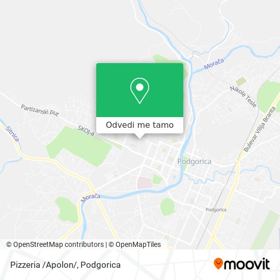 Pizzeria /Apolon/ mapa