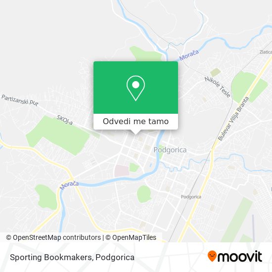 Sporting Bookmakers mapa