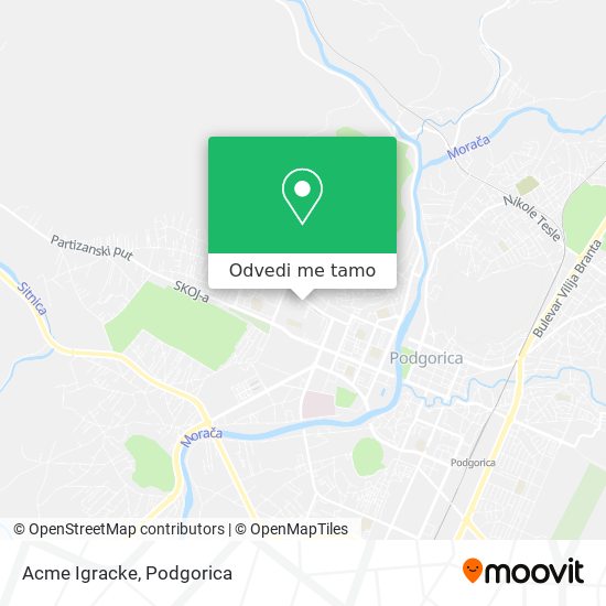 Acme Igracke mapa