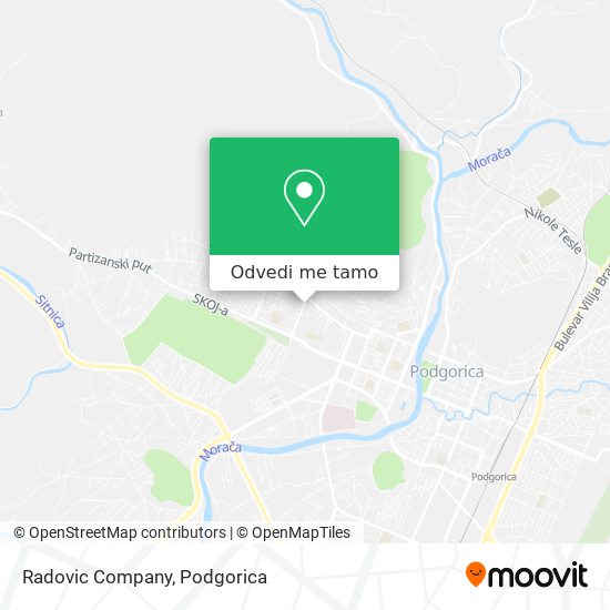 Radovic Company mapa