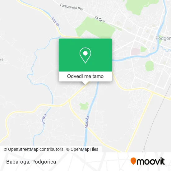 Babaroga mapa