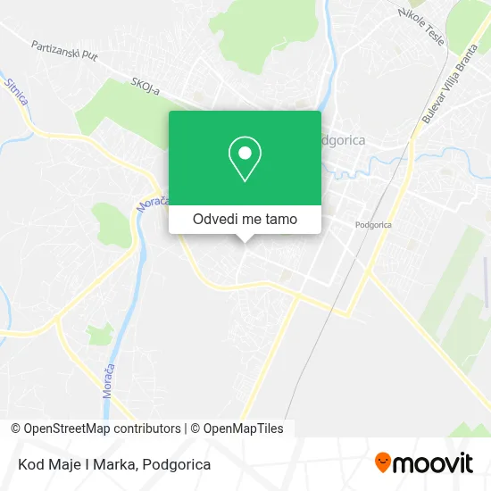 Kod Maje I Marka mapa
