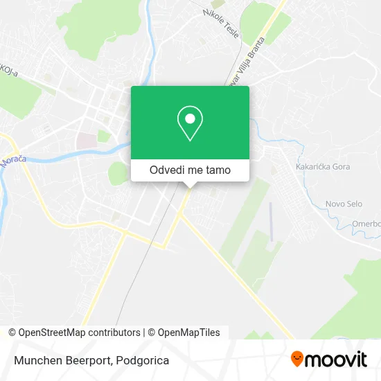 Munchen Beerport mapa