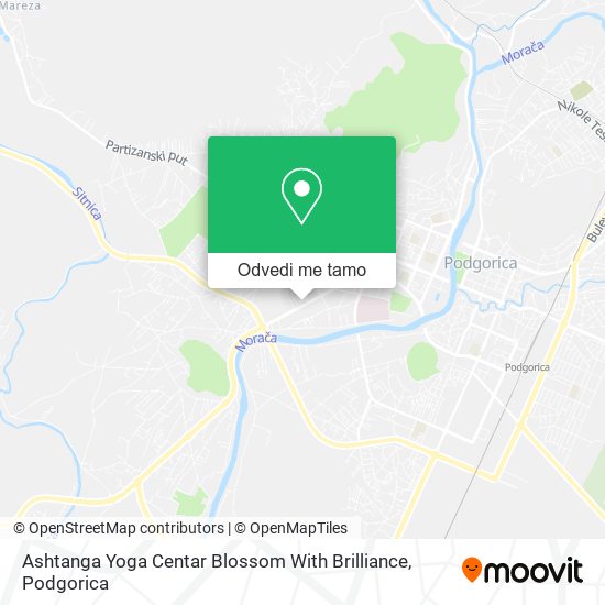 Ashtanga Yoga Centar Blossom With Brilliance mapa