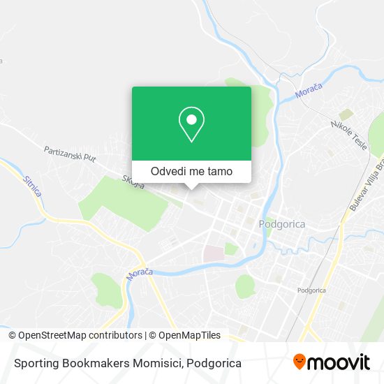 Sporting Bookmakers Momisici mapa