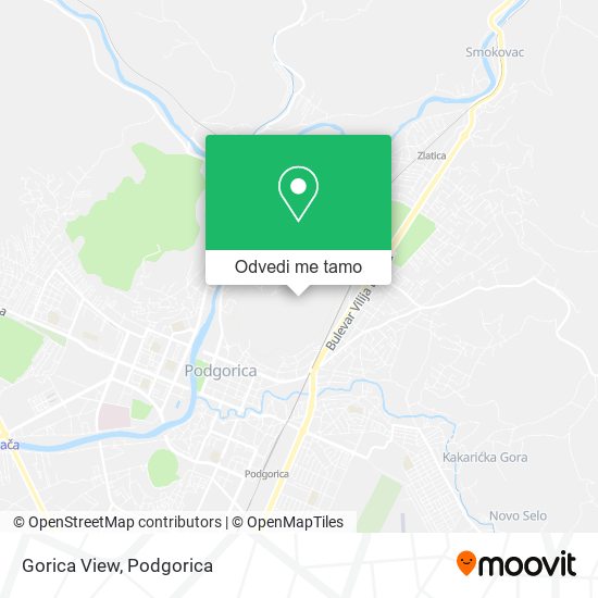 Gorica View mapa