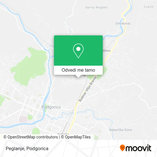 Peglanje mapa