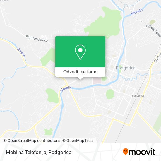 Mobilna Telefonija mapa