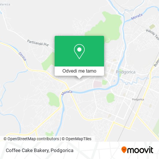 Coffee Cake Bakery mapa