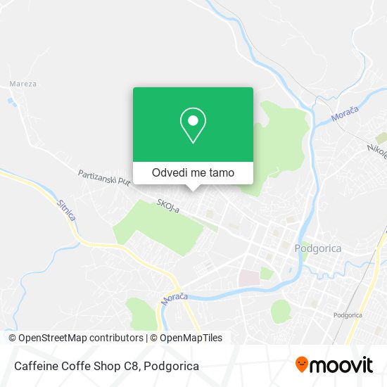 Caffeine Coffe Shop C8 mapa