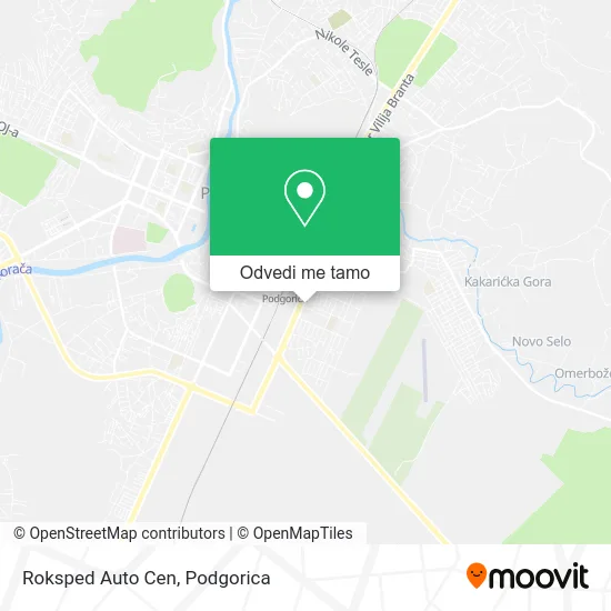 Roksped Auto Cen mapa