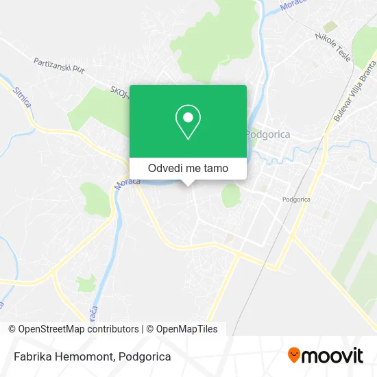 Fabrika Hemomont mapa