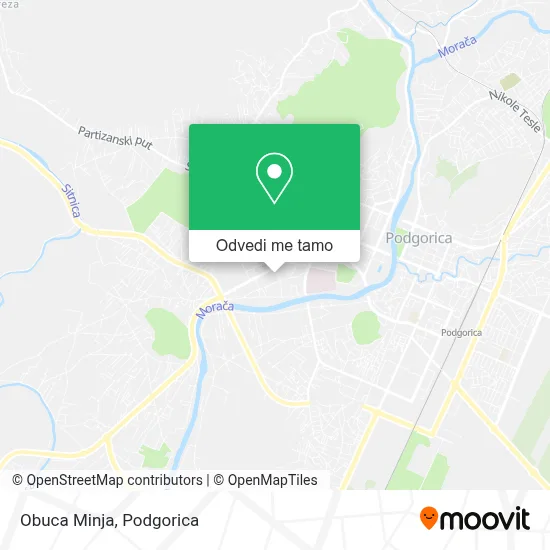 Obuca Minja mapa