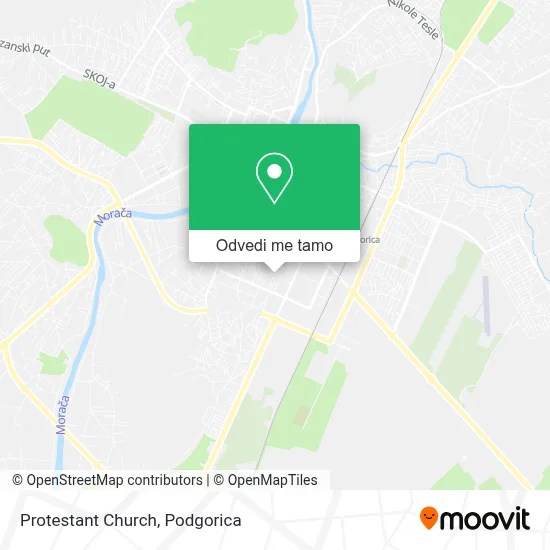 Protestant Church mapa