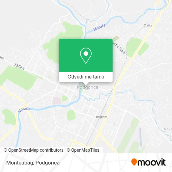 Monteabag mapa