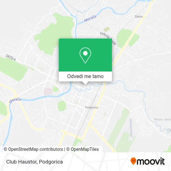 Club Haustor mapa