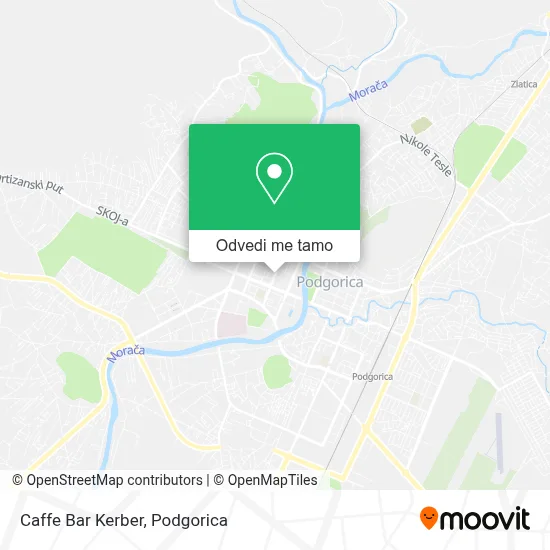 Caffe Bar Kerber mapa