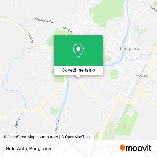 Gold Auto mapa