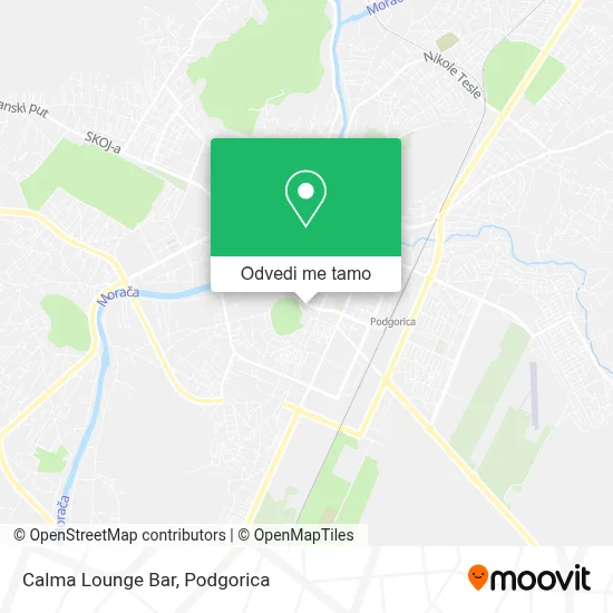 Calma Lounge Bar mapa